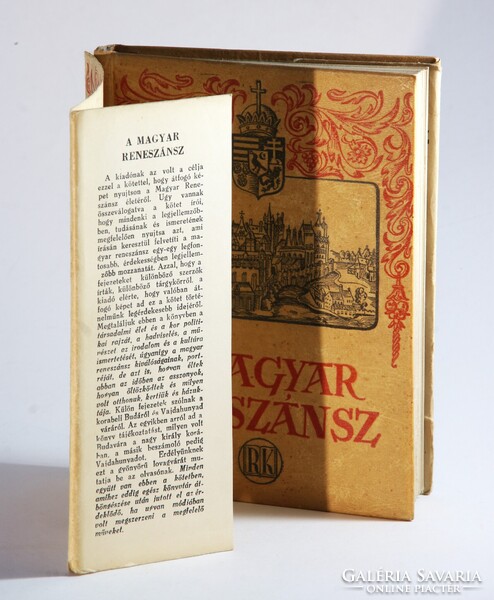 Magyar reneszánsz - Mátyás király és kora - Sorszámozott többszörösen aláírt védőborítós példány !!
