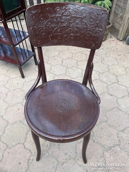 Antik Thonet székek egyben, régi tonett négy szék