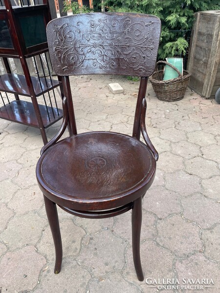 Antik Thonet székek egyben, régi tonett négy szék
