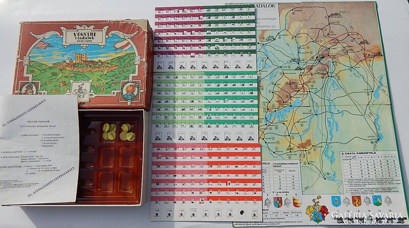 Retro társasjáték - Végvári diadalok .