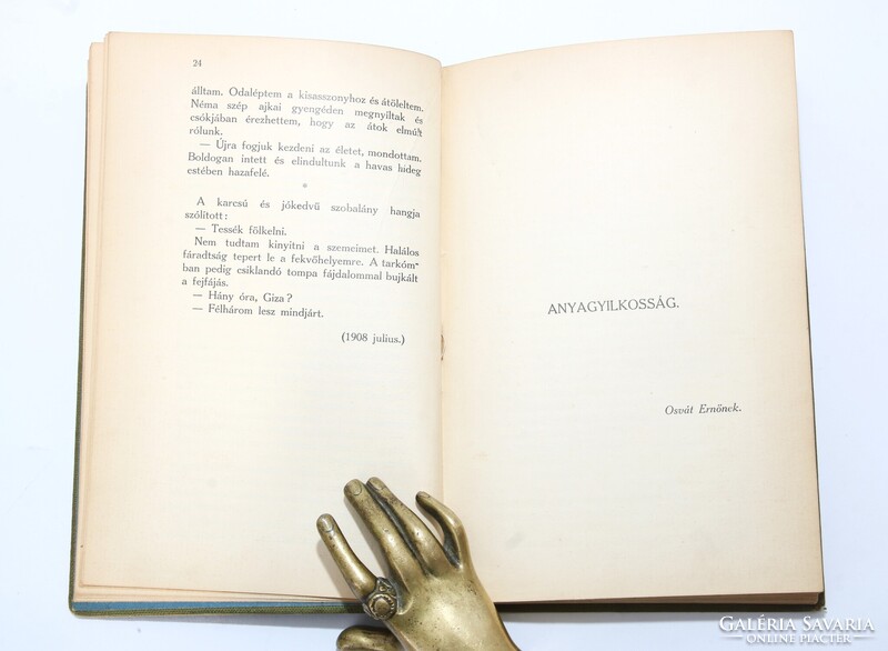 1911 - Csáth Géza - Délutáni álom - Első kiadás - különleges Falus Elek kötés Nyugat könyvei !!