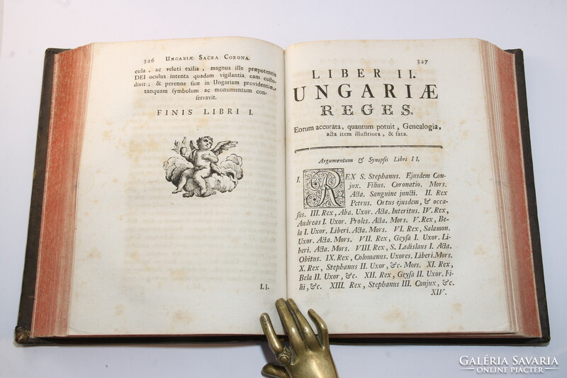 1768 - Túróczi László - Ungaria - Magyarország ismertetése Gyönyörű bőrkötésben !!