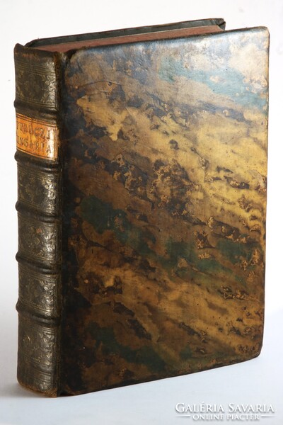 1768 - Túróczi László - Ungaria - Magyarország ismertetése Gyönyörű bőrkötésben !!