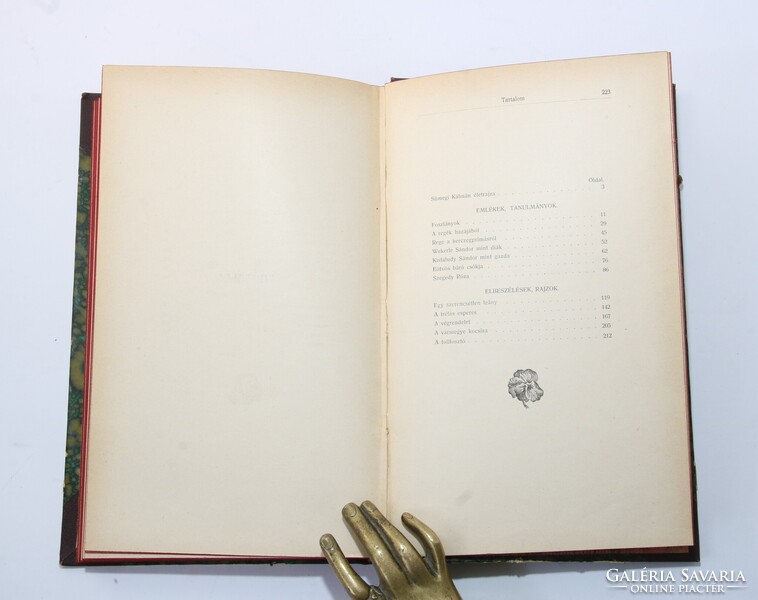 1901 - Sümegi Kálmán - Foszlányok Szakács Andor országgyűlési képviselő példánya Dugonics-társaság