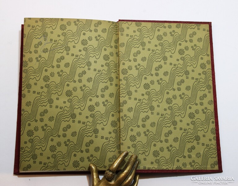 1904 Szecessziós különleges Gottermayer kötés Goethe Iphigenia Taurisban Gyönyörű könyv !!