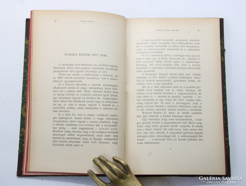 1901 - Sümegi Kálmán - Foszlányok Szakács Andor országgyűlési képviselő példánya Dugonics-társaság