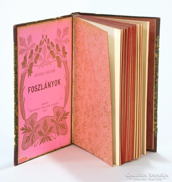 1901 - Sümegi Kálmán - Foszlányok Szakács Andor országgyűlési képviselő példánya Dugonics-társaság