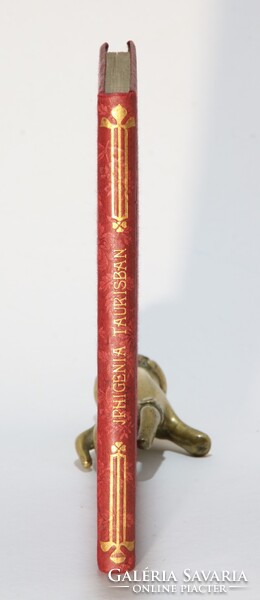 1904 Szecessziós különleges Gottermayer kötés Goethe Iphigenia Taurisban Gyönyörű könyv !!