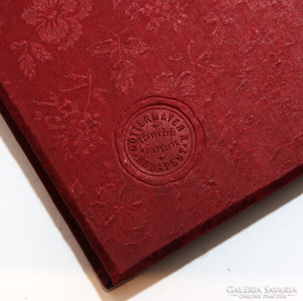 1904 Szecessziós különleges Gottermayer kötés Goethe Iphigenia Taurisban Gyönyörű könyv !!