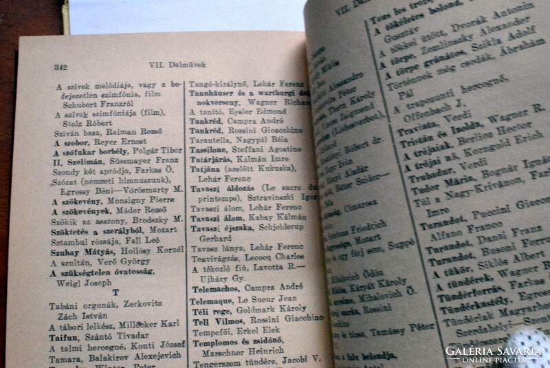 Torday Lajos : Dalművek könyve  1936  Bethlen nyomda . a könyvkötő részére DEDIKÁLT tiszteletpéldány