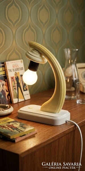 Art Deco Streamline asztali loft lámpa retro stílusban! Ritkaság