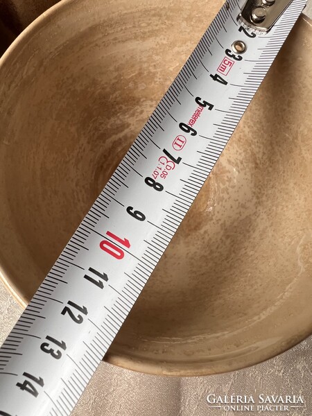 Natúr, Bizen stílusú óriás cappuccinos bögre ,kancsóval Pünkösti Gabriella keramikus munkája