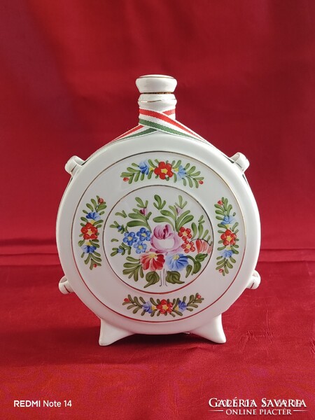 Kézzel festett hollóházi porcelán KULACS
