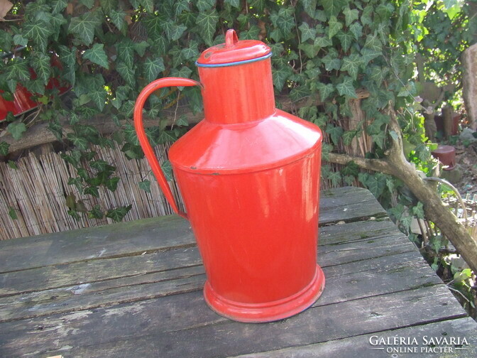 Régi kanna zománcozott ceglédi kanna