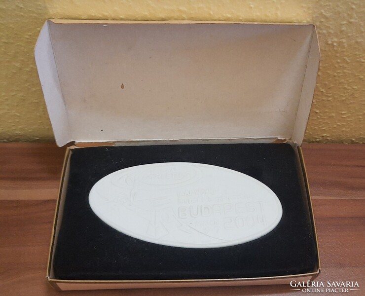 Herendi porcelán plakett ( Atlétikai Világbajnokság  Budapest, 2004..