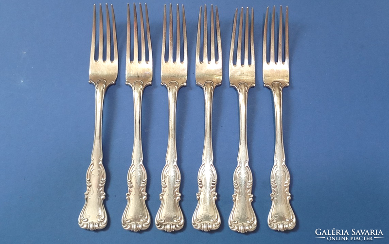 Barokk ezüst Diana fémjeles (800 finomságú) 328g,Osztrák süteményes villa 19sz