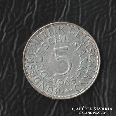 5 Deutsche Mark 1965 Bundesrepublik Deutschland