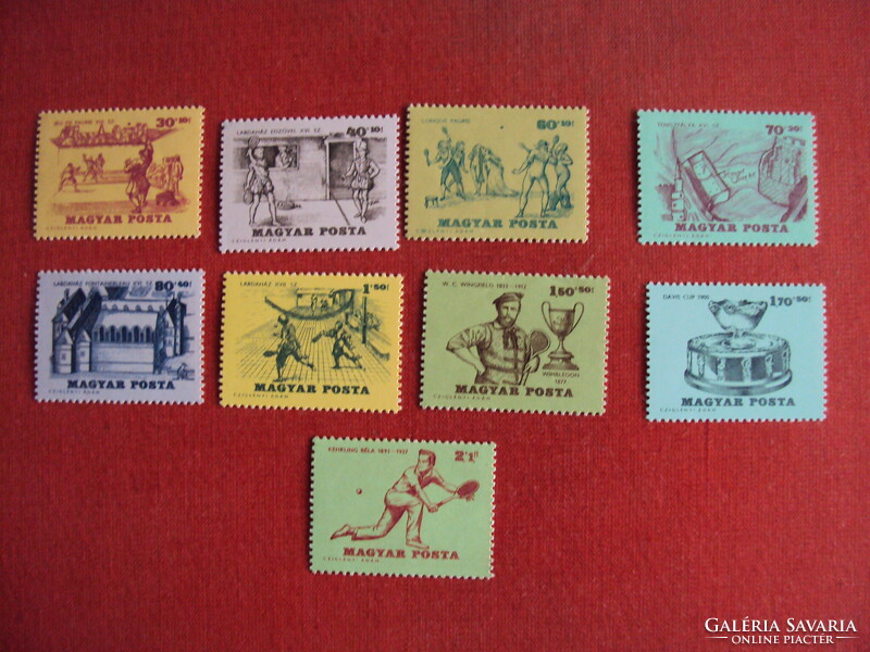 Magyar postatiszta sorok egységárban eladó-10