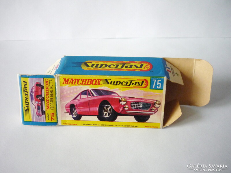 Matchbox - Ferrari berlinetta doboz