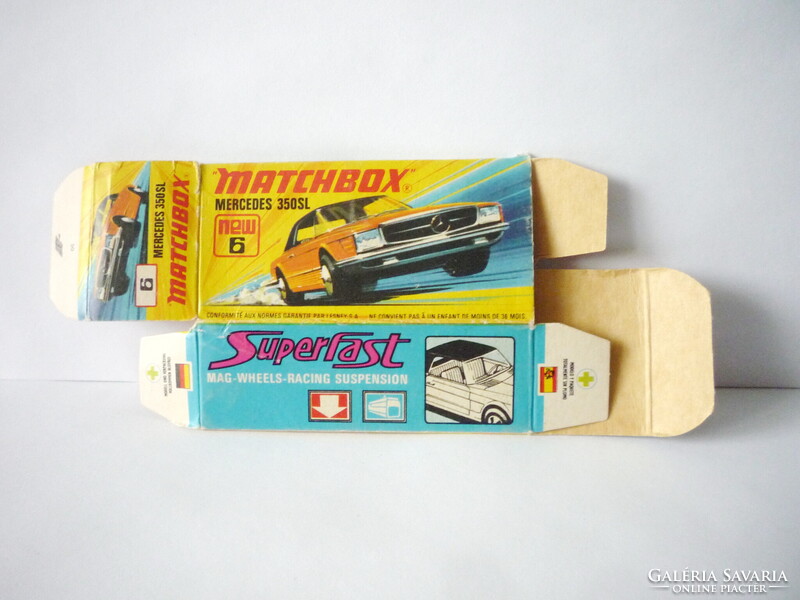 MAtchbox - Mercedes 350 sl doboz