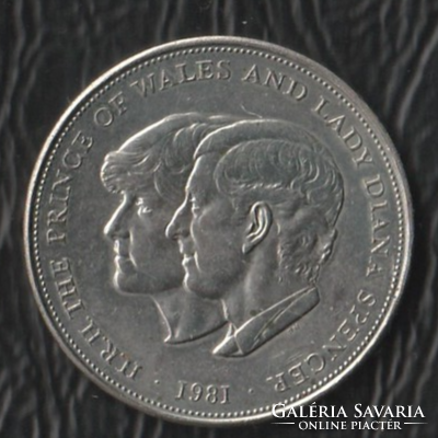 Prince Charles and Lady Diana Spencer emlékérme