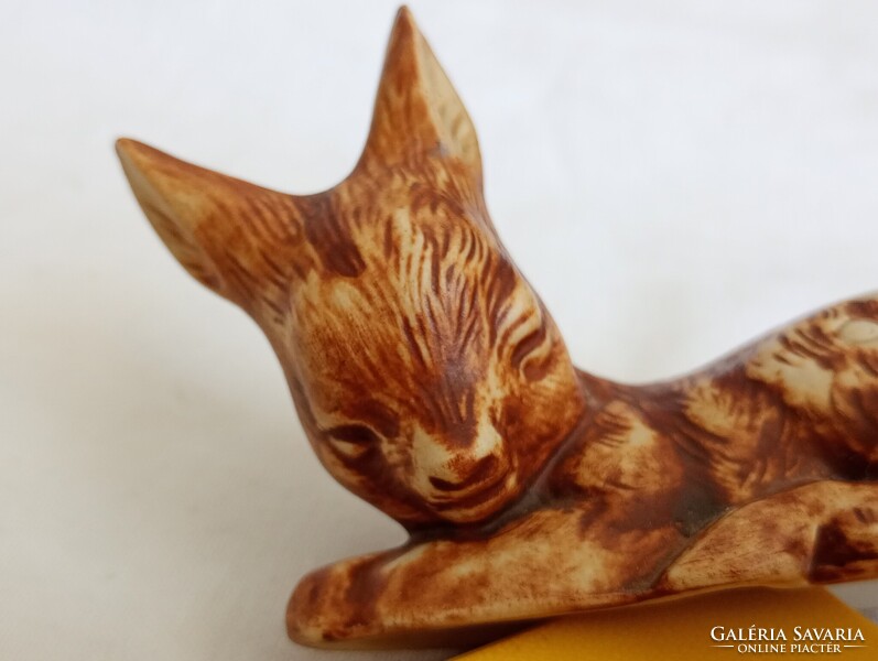Biskvit porcelán Bambi őz gida Lippelsdorf GDR 1970- retro ritka