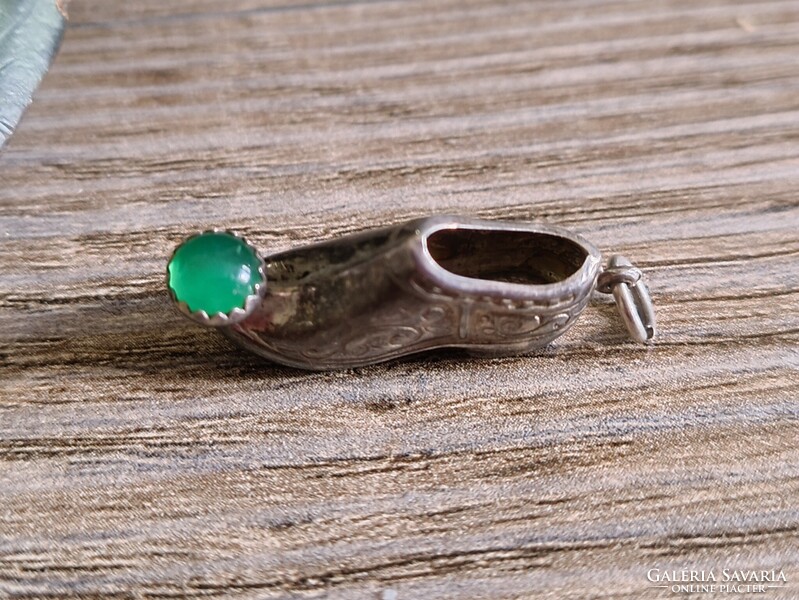 Ezüst medál/ krizopraz