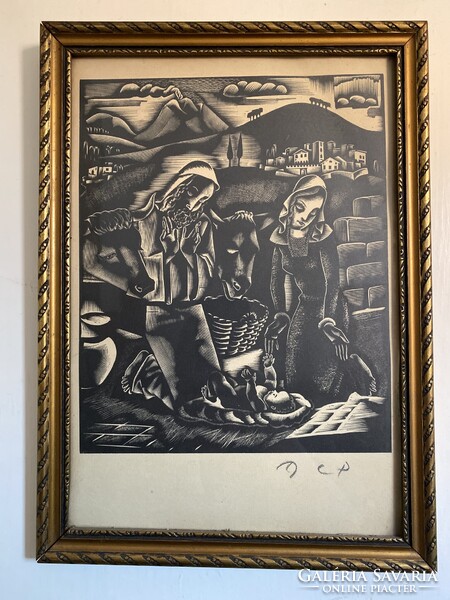 Molnár C Pál ( 1894 - 1981 ) : A Szent Család .