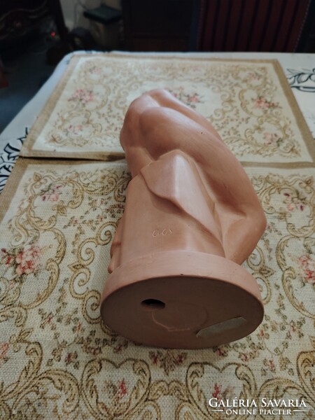 Ács József terrakotta akt kisplasztika