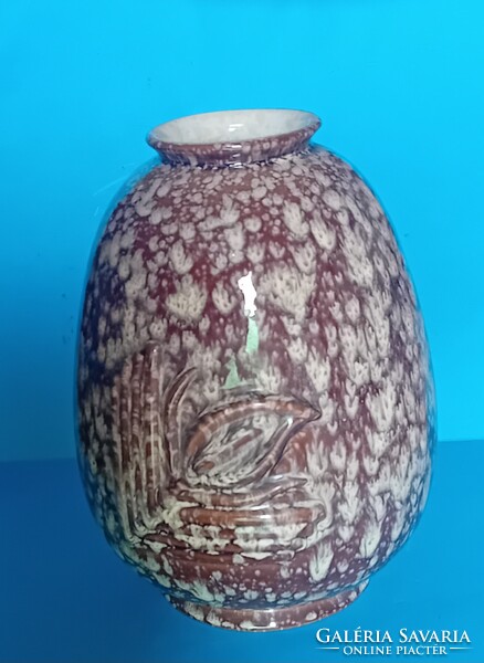 Osztrák kerámia váza , Wilhelmsburg