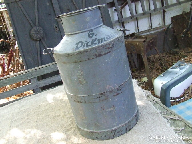 Régi bádog kanna méhész kanna