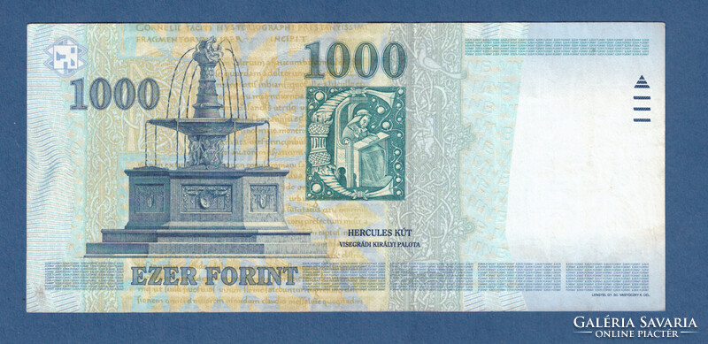 1000 Forint  1999 " DD " Ritka