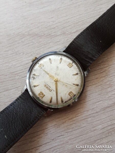 Doxa Antimagnetic 17 koves mechanikus svajci ferfi karora