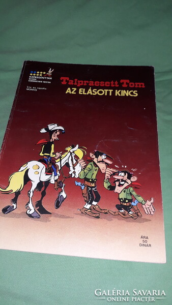 Vintage 1970. TALPRAESETT TOM - AZ ELÁSOTT KINCS képregény ÚJVIDÉKI KIADÁS GYŰJTŐI képek szerint