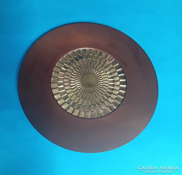 Rajki László :Iparművészeti réz falidísz