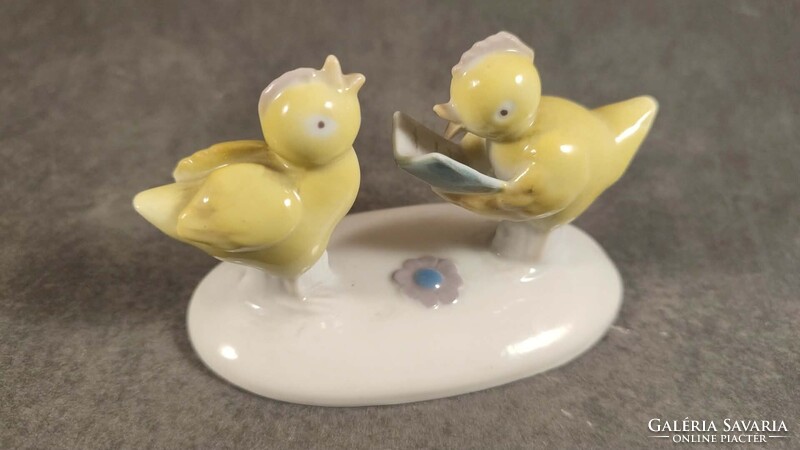 Német porcelán csibe pár 941