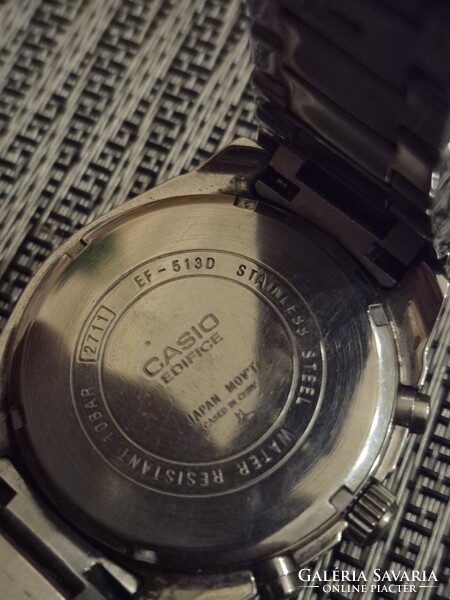 Casio Edifice EF-513D Kronográf Karóra