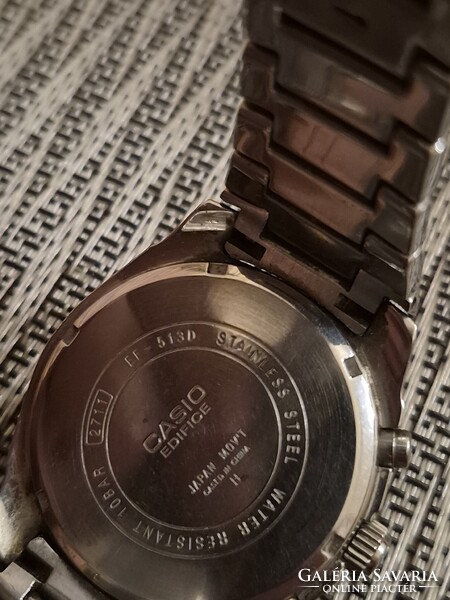 Casio Edifice EF-513D Kronográf Karóra