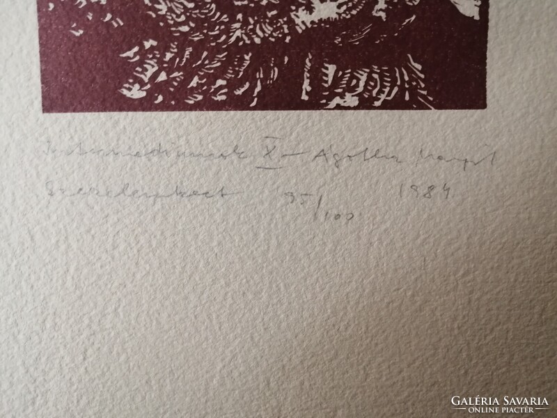 ÁGOTHA MARGIT - SZERELEMKERT - LINÓMETSZET 1984