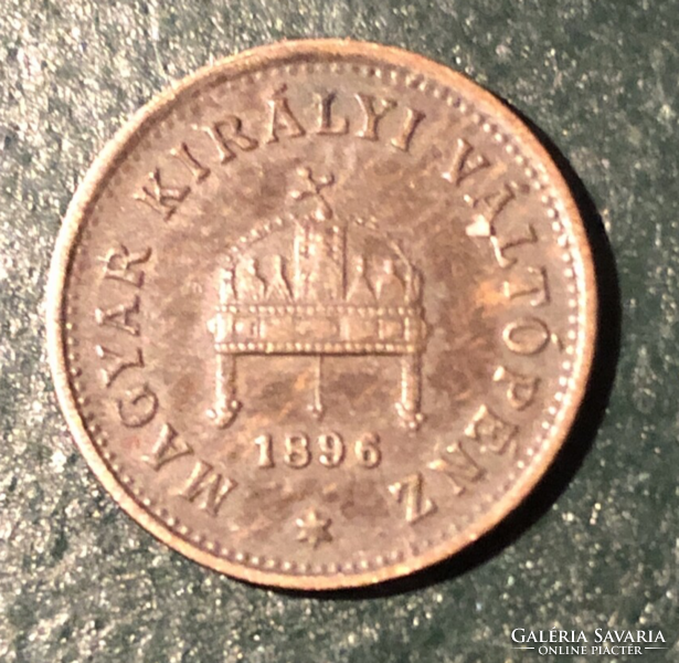 1 Fillér 1896