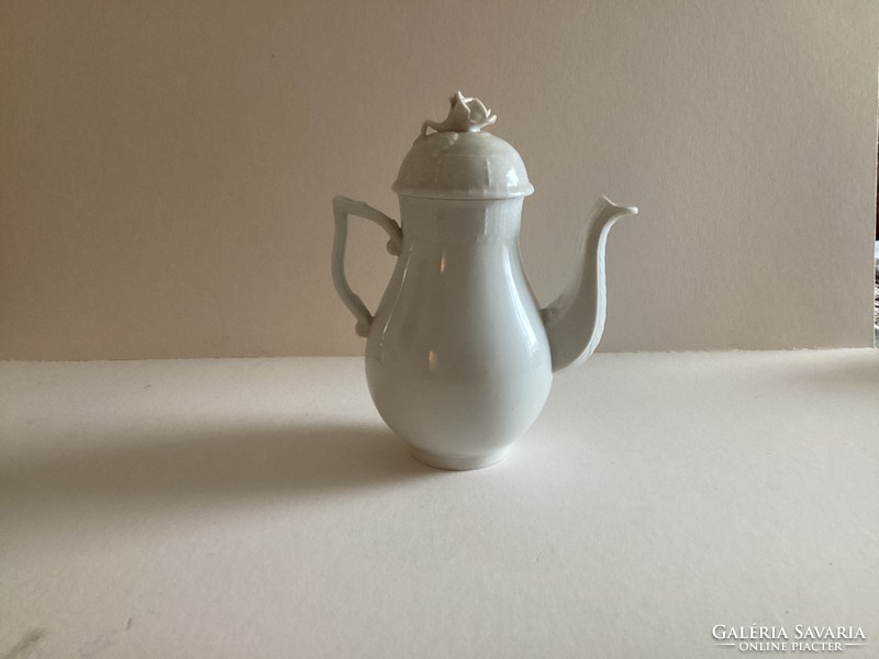 Herendi  Fehér Kávéskanna .