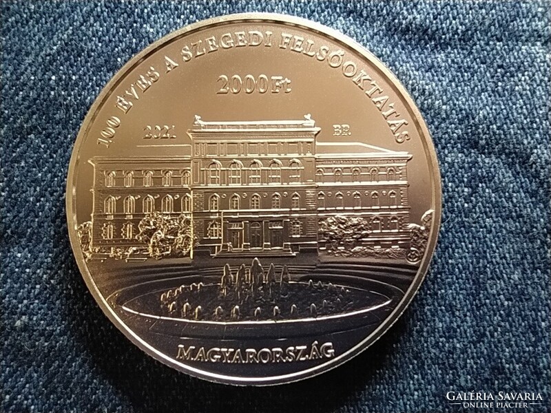 100 éves a Szegedi Felsőoktatás 2000 Forint 2021 BP BU