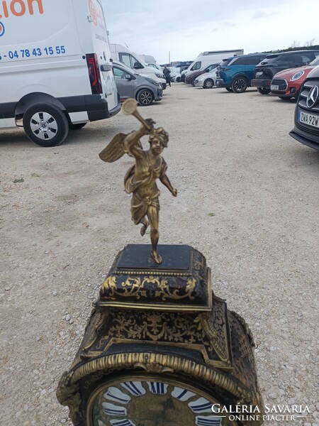 1700 As évek beli Boulle Francia fali konzol óra.