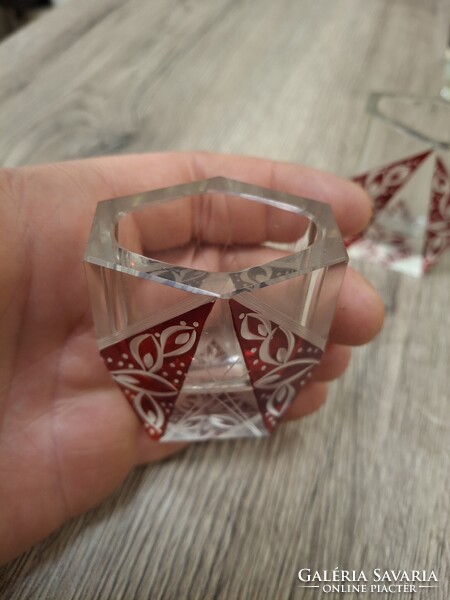 Kivételes Art Deco Karl Palda likőrös készlet – Hibátlan, 1930-as évek