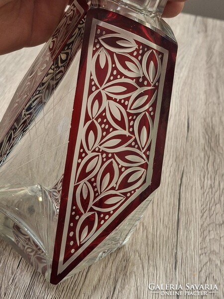 Kivételes Art Deco Karl Palda likőrös készlet – Hibátlan, 1930-as évek