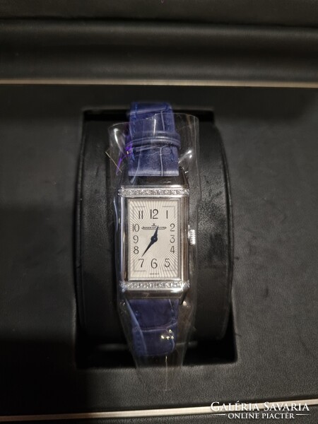 Női Jaeger-LeCoultre Reverse One Monoface rozsdamentes acél karóra gyémántberakással