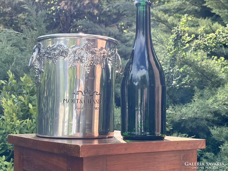 CHAMPAGNE CLUB - Moët & Chandon Vintage Pezsgőhűtő Jégveder 1970-es évek
