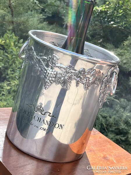 CHAMPAGNE CLUB - Moët & Chandon Vintage Pezsgőhűtő Jégveder 1970-es évek