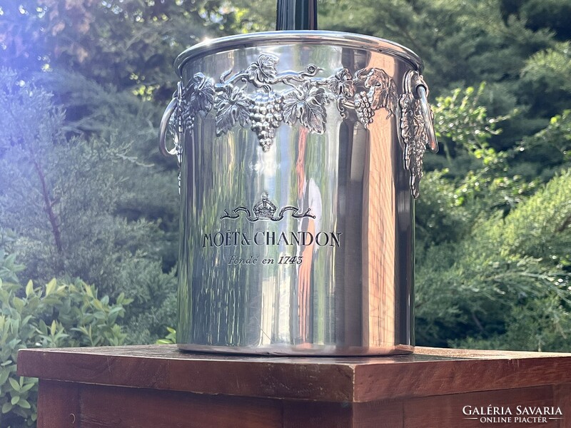 CHAMPAGNE CLUB - Moët & Chandon Vintage Pezsgőhűtő Jégveder 1970-es évek