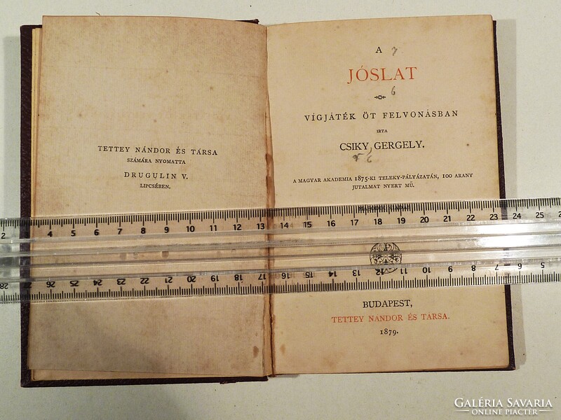 1879-es Csiky vígjáték